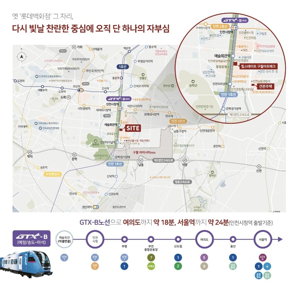 인천 남동구 구월동 힐스테이트 모델하우스 내부 유닛 투어 예약