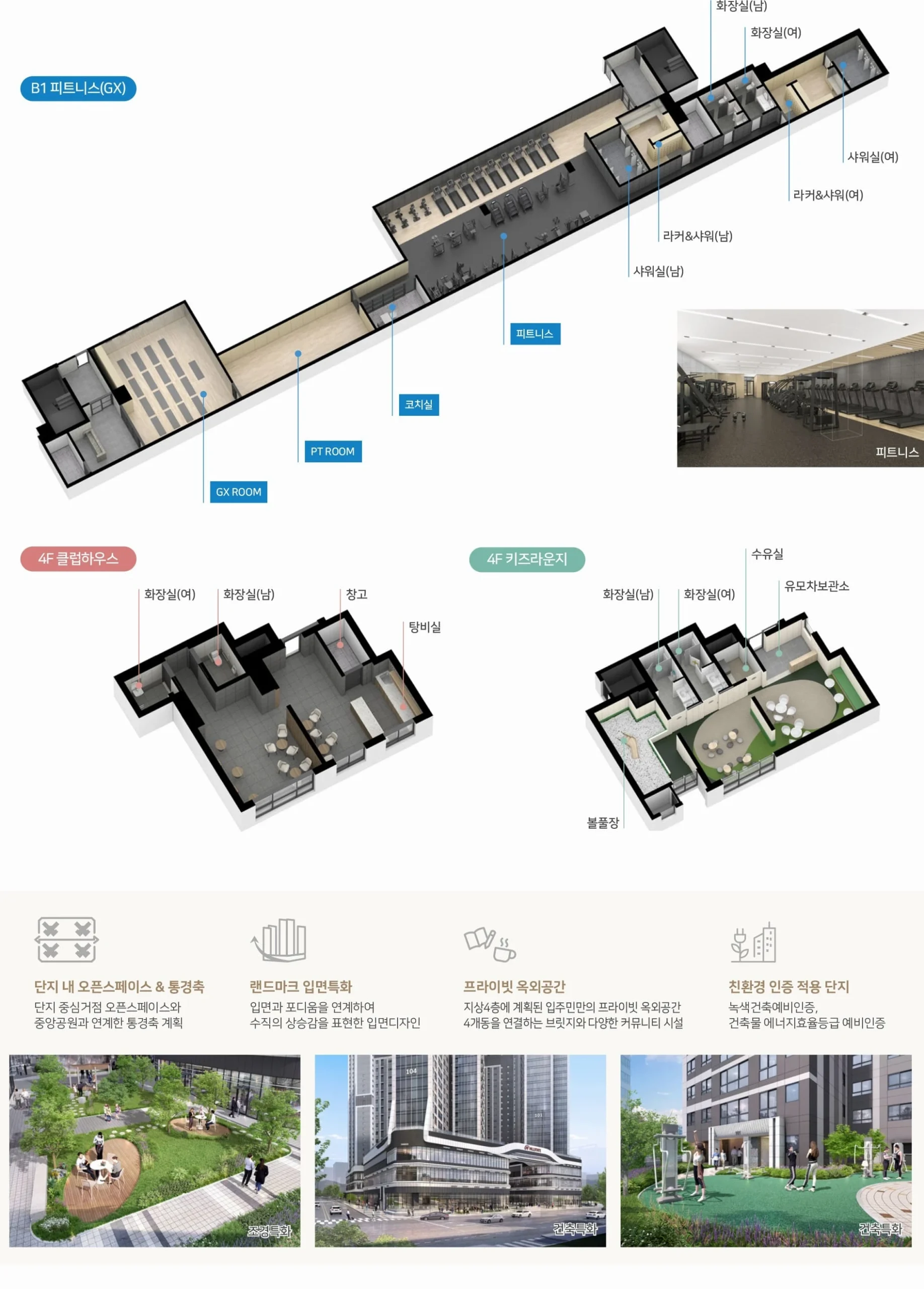 GTX 예정 노선 인근 아파트 선착순 분양 설명 자료